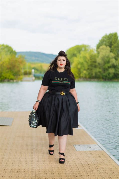 gucci plus sized cothes|Gucci plus size model.